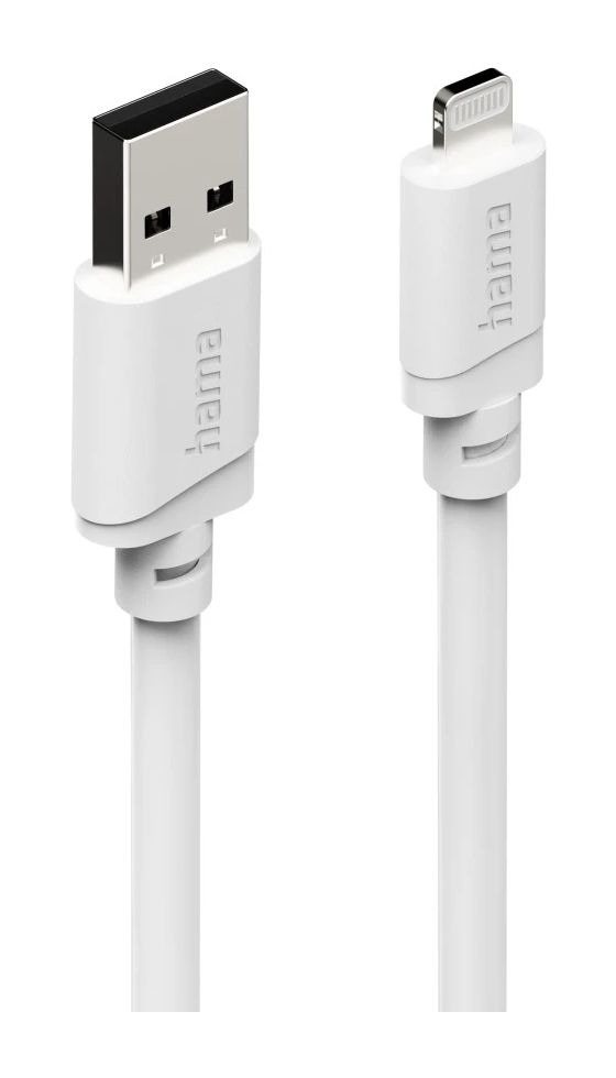 201802 Lightning auf USB A Männlich 3 m  (Weiß) 
