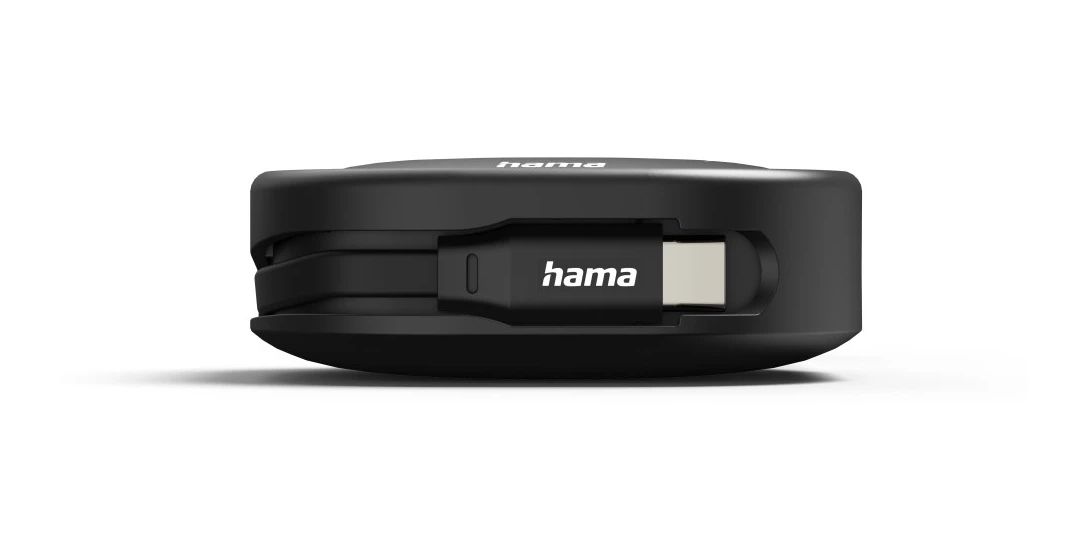 201830 0,48 Gbit/s Stecker Flachkabel USB C auf USB C 1 m  (Schwarz) 