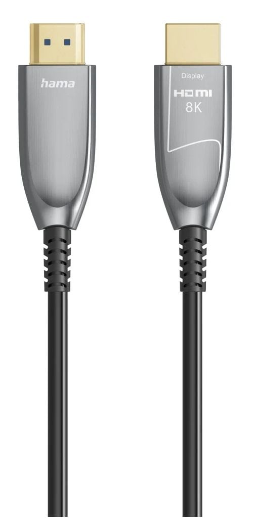 202036 48 Gbit/s Stecker Gerade HDMI auf HDMI Typ A (Standard) 20 m (Schwarz, Grau, Silber) 