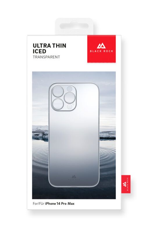 220276 Ultra Thin Iced Cover für Apple iPhone 14 Pro Max  (Transparent) 