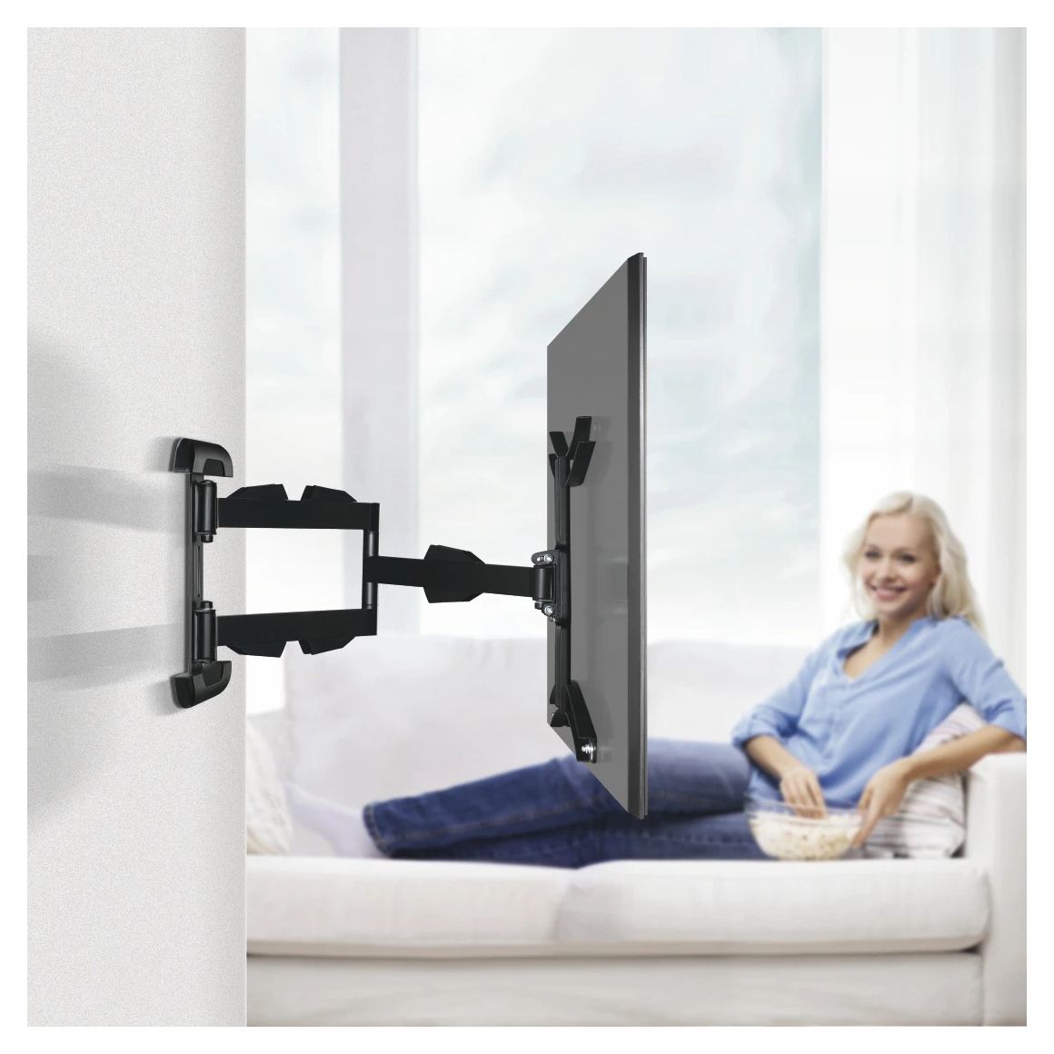 220841 schwenkbare Wand Halterung 180° bis 165,1 cm (65") 25 kg -12 - 2° neigbar 