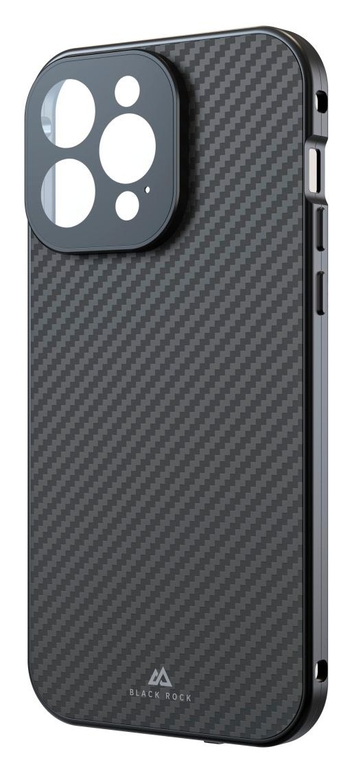 221284 360° Glass Cover für Apple iPhone 15  Pro Max  (Karbon) 
