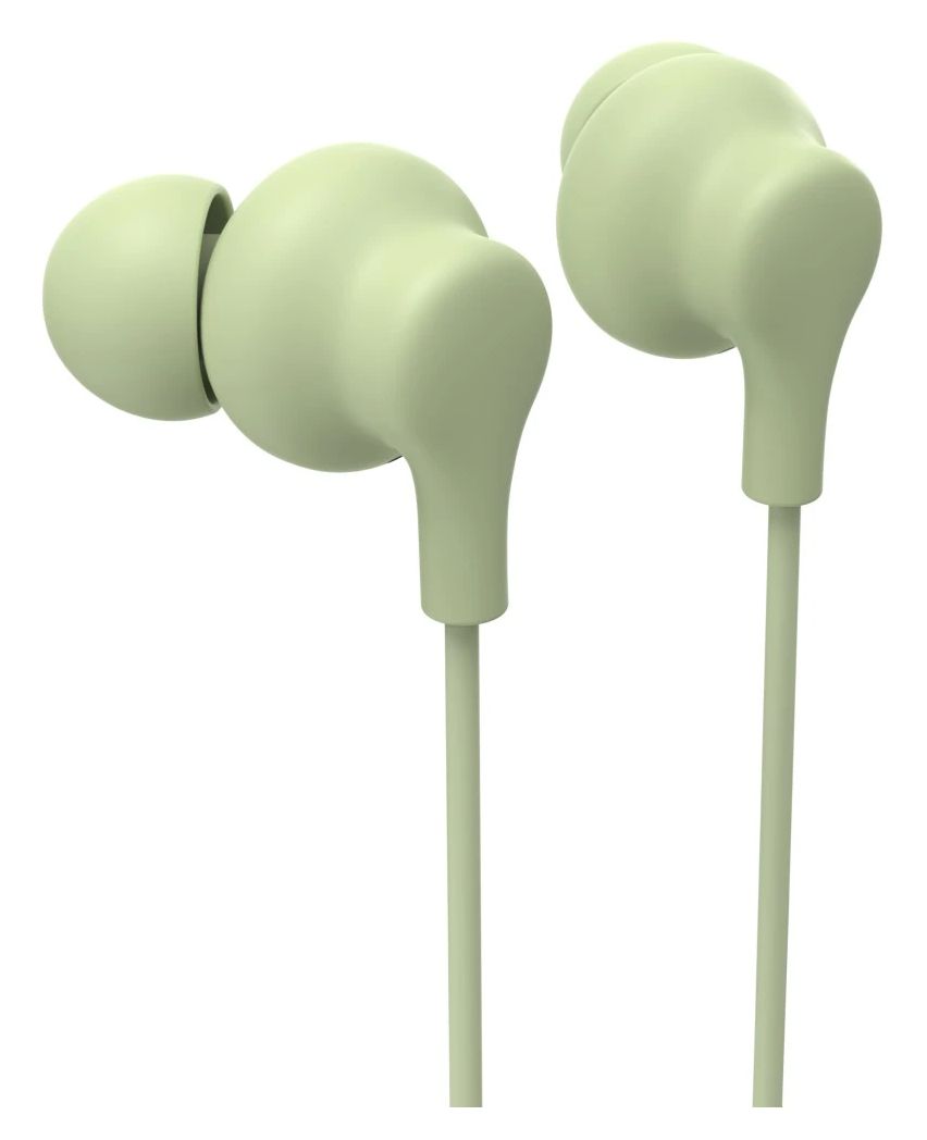 221796 Curly In-Ear Kopfhörer Kabelgebunden USB Typ-C  (Hellgrün) 