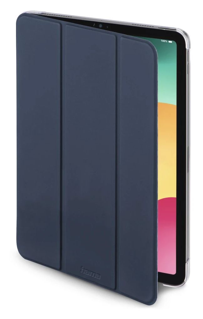 222086 Fold Clear Folio aus Kunststoff für Apple iPad Pro 13" (2024) bis 33 cm (13") Schmutzabweisend, Staubresistent, Kratzresistent mit Magnetverschluss (Blau, Transparent) 