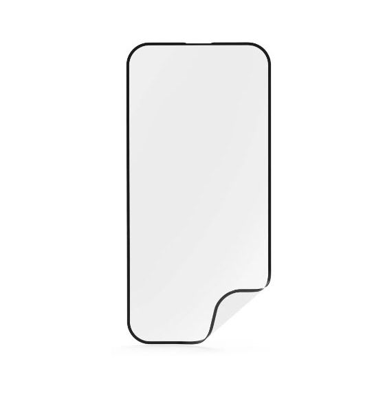 222735 Super Hybrid Klare Bildschirmschutzfolie Kunststoff 9H für  Apple iPhone 15 Fallbeständig, Schlagfest, Schlagfest, Kratzresistent, Splitterfrei, Schockresistent 