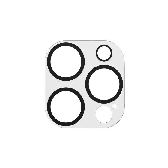 222747 Cam Protect Kameraobjektivschutz gehärtetes Glas 9H für  Apple iPhone 14 Pro / 14 Pro Max Bruchfest, Schlagfest, Schlagfest, Kratzresistent, Splitterfrei, Schockresistent 