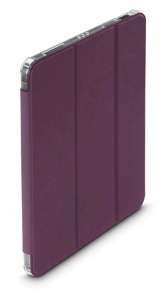 227021 Extreme Protect Folio aus Mikrofaser, Samt für Apple iPad Pro 11" (2024) bis 27,9 cm (11") Kratzresistent, Schockresistent mit Magnetverschluss (Bordeaux, Transparent) 