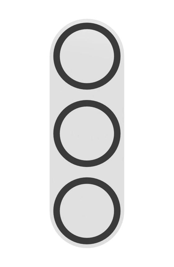 228518 Cam Protect Kameraobjektivschutz gehärtetes Glas 9H für  Samsung Galaxy S25 Bruchfest, Schlagfest, Schlagfest, Kratzresistent 