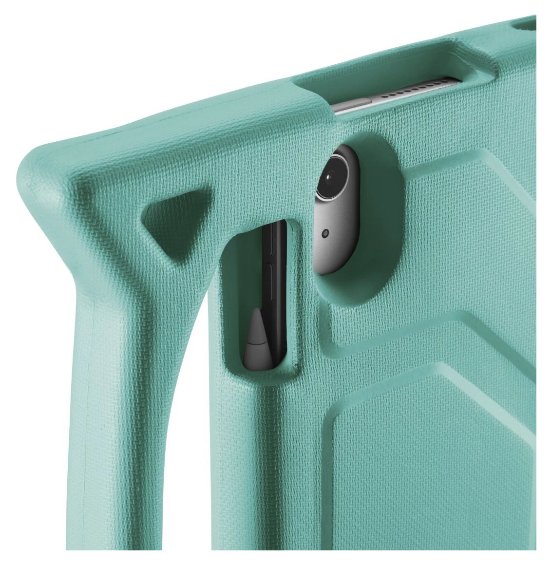 231049 Tablet-Hülle Kids Schutzhülle aus EVA (Äthylen-Vinylazetat), Polycarbonat (PC) für Apple iPad 11" (2025) / 10.9" (2022) bis 27,9 cm (11") Schockresistent, Schlagfest, Kratzresistent (Türkis) 