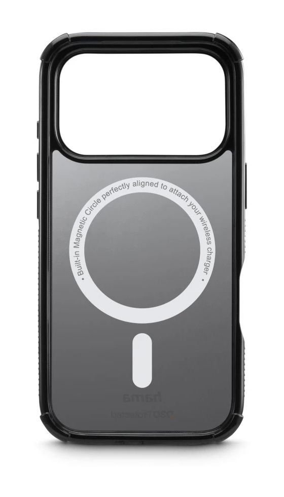 232396 Extreme Protect Cover für Apple iPhone 17 Pro  (Schwarz) 