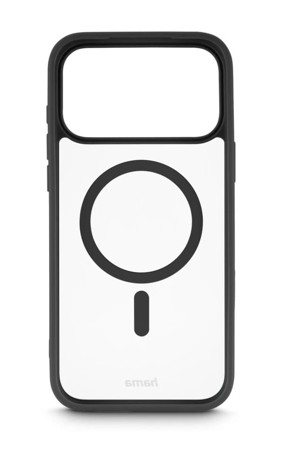 232418 Frame Protect Cover für Apple iPhone 17 Pro Max (Schwarz, Transparent) 