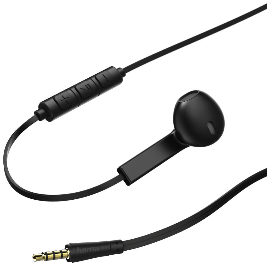 184037 Advance In-Ear Kopfhörer Kabelgebunden (Schwarz) 