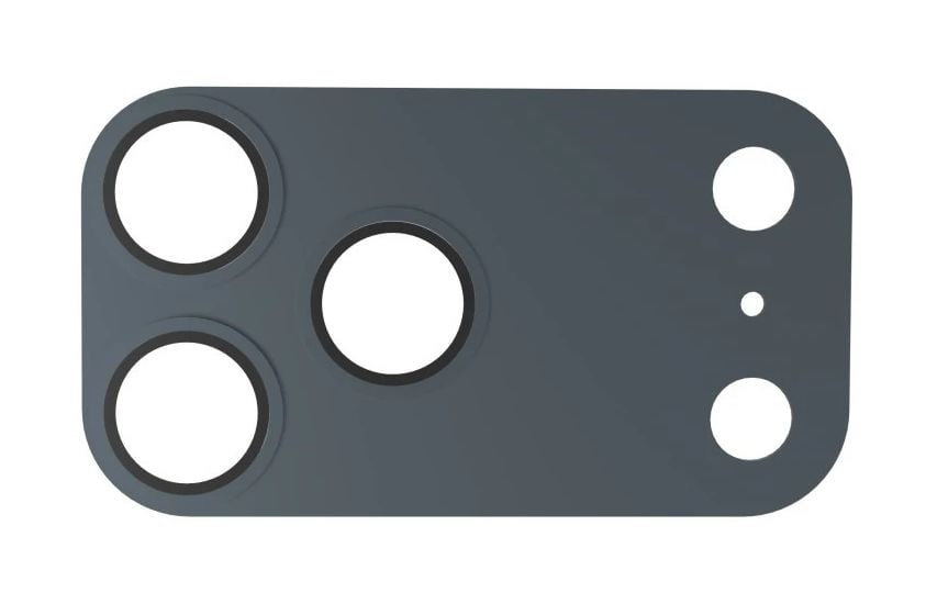 233324 Cam Protect Pro Kameraobjektivschutz Gehärtetes Glas, Aluminium 9H für  Apple iPhone 18 Pro Schlagfest, Kratzresistent, Schlagfest 