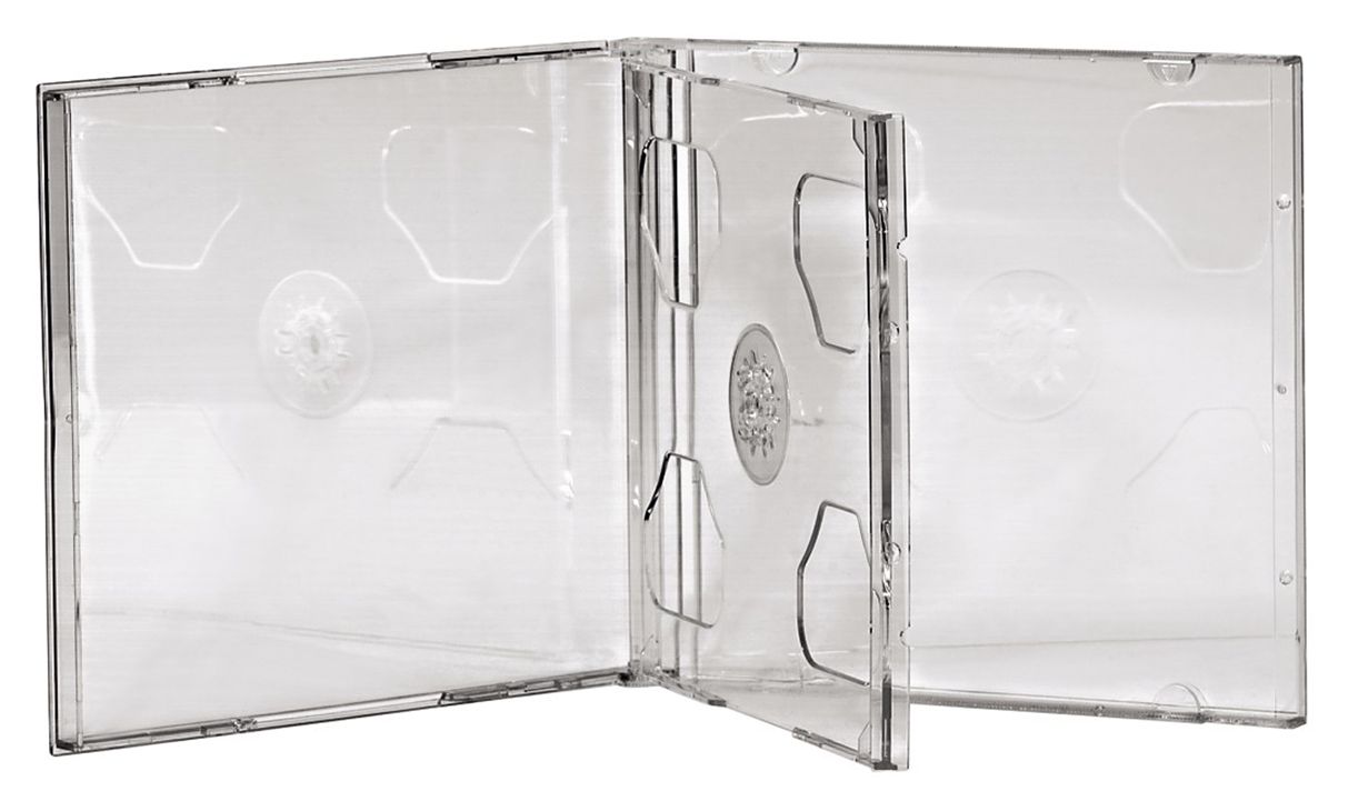 CD Double Jewel Case, Pack 5 
