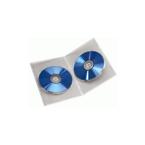 Double DVD Jewel Case, Slim 5 , transparent 