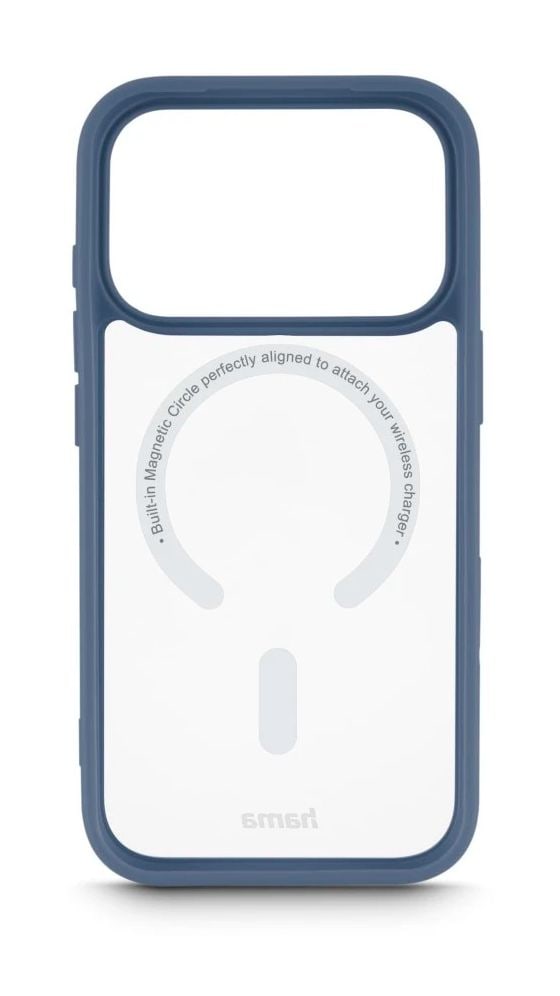 232451 Frame Protect Cover für Apple iPhone 17 Pro / 18 Pro  (Blau, Transparent) 