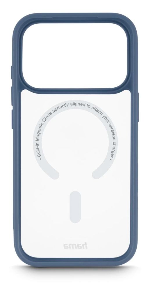 232467 Frame Protect Cover für Apple iPhone 17 Pro Max / 18 Pro Max  (Blau, Transparent) 
