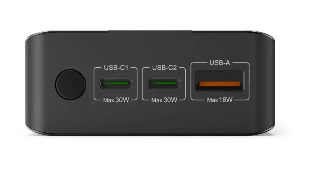 201783 Power Pack PD 20 Alu 20000 mAh Powerbank USB Typ-C  (Anthrazit) 