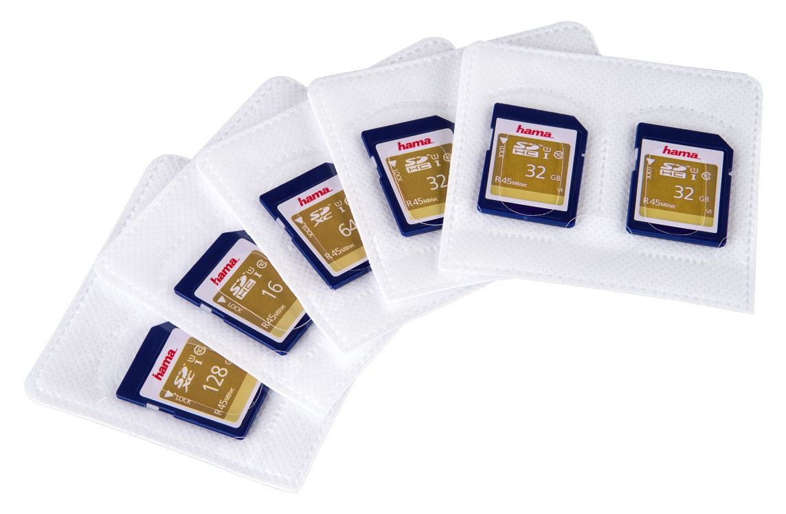 Selbstklebende Hüllen "SD", 5er-Pack 