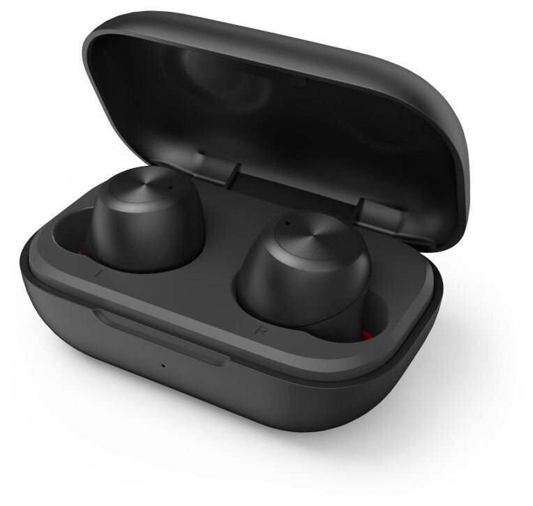 184080 Spirit Chop In-Ear Bluetooth Kopfhörer kabellos IPX4 (Schwarz, Grau) 