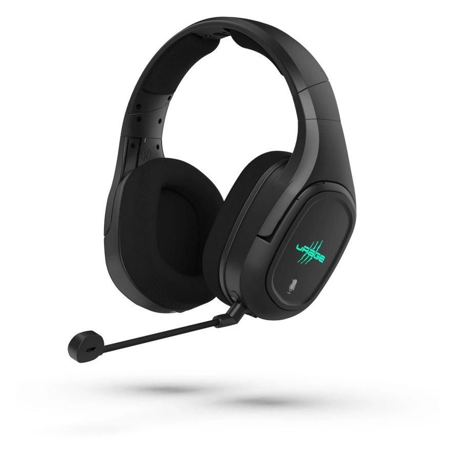 uRage SoundZ 920 Over Ear Bluetooth Kopfhörer kabelgebunden&kabellos USB Typ-C  (Schwarz) 