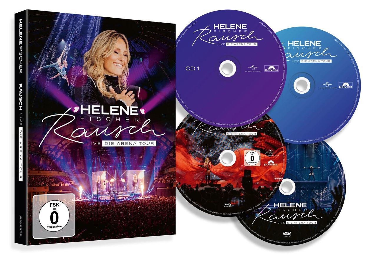 Helene Fischer - Rausch Live (Die Arena-Tour)  2CD/DVD/BR 