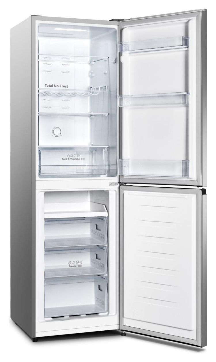 RB327N4ADD 171 l / 85 l Kühl-Gefrierkombi freistehend NoFrost 184 kWh Jahr  (Grau, Silber) 