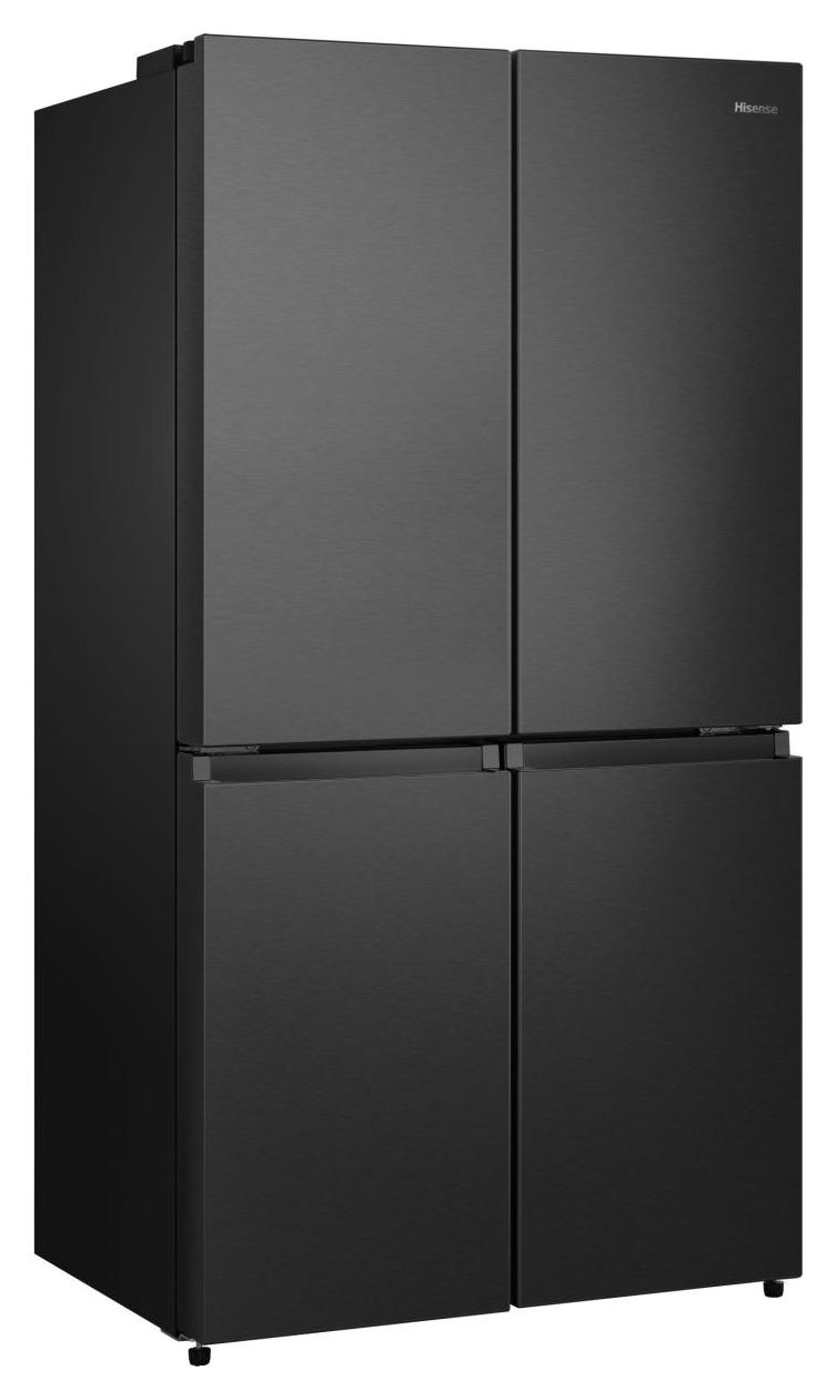 RQ758N4SAFE Side-by-Side Kühl-/ Gefrierkombination French Door 393 l / 95 l 320 kWh NoFrost 1785 mm x 912 mm  (Schwarz) 