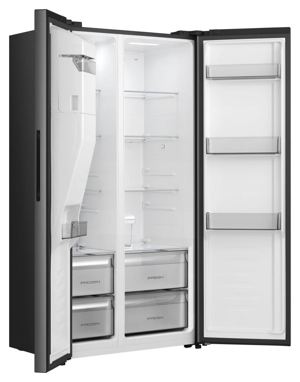 RS5P528STFE Side-by-Side Kühl-/ Gefrierkombination 347 l / 181 l 312 kWh NoFrost 1786 mm x 911 mm  (Schwarz) 