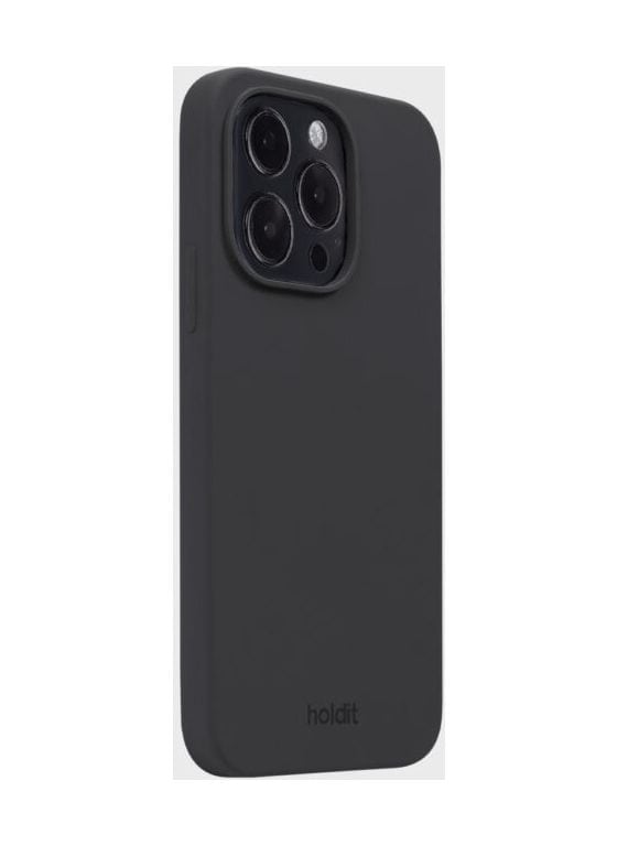 Silicone Case Cover für Apple iPhone 14 Pro  (Schwarz) 