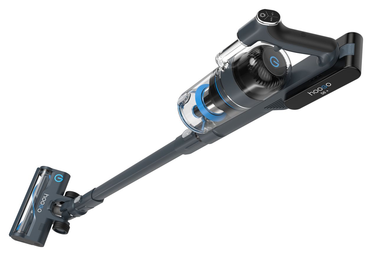 S6+ Handstaubsauger Beutellos bis 50 min Laufzeit 26 V  (Schwarz, Grau) 