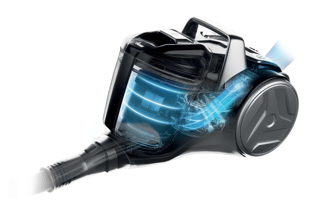 BR71_BR30 Bodenstaubsauger Beutellos 700 W EPA  (Schwarz) 