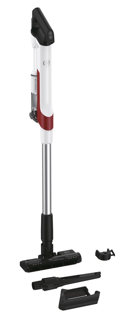 HF202H011 Handstaubsauger Beutellos bis 80 min Laufzeit 14,4 V EPA  (Rot) 