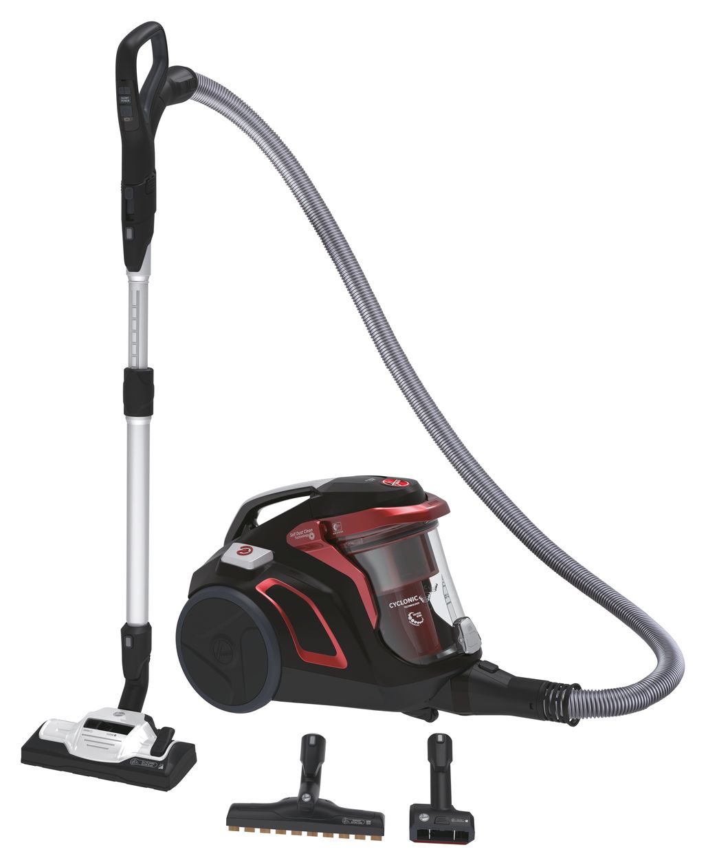 HP730ALG Bodenstaubsauger Beutellos 850 W Allergy Plus, HEPA  (Schwarz) 