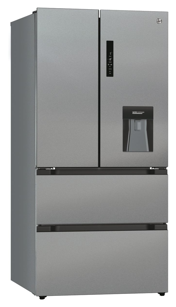 HSF818EXWD Side-by-Side Kühl-/ Gefrierkombination 284 l / 148 l 282 kWh NoFrost 1830 mm x 836 mm  (Edelstahl) 