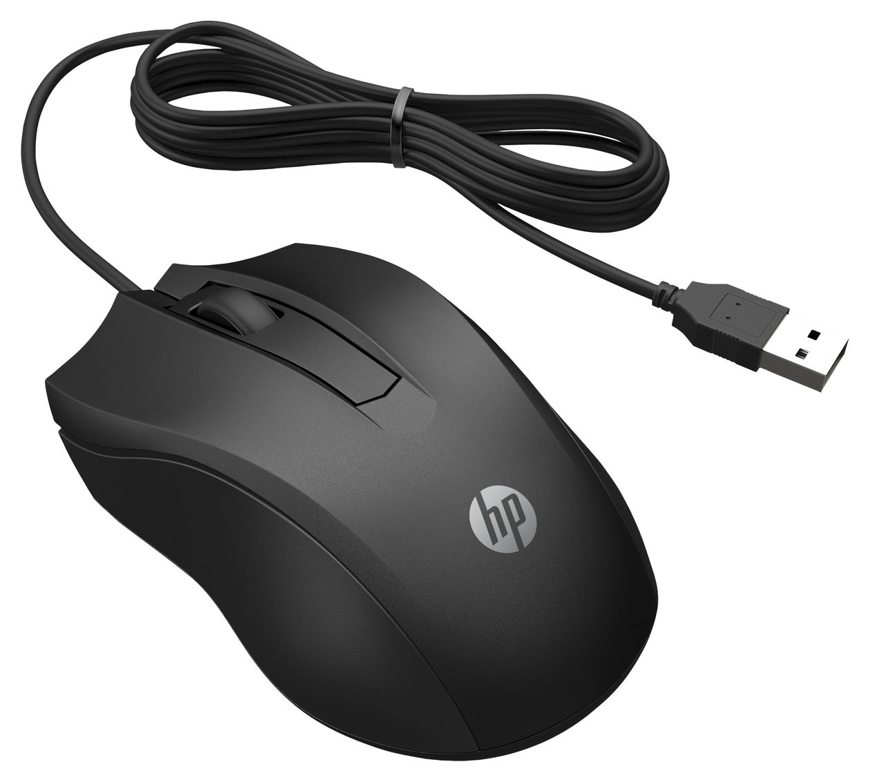100 1600 DPI Büro Maus Optisch  (Schwarz) 