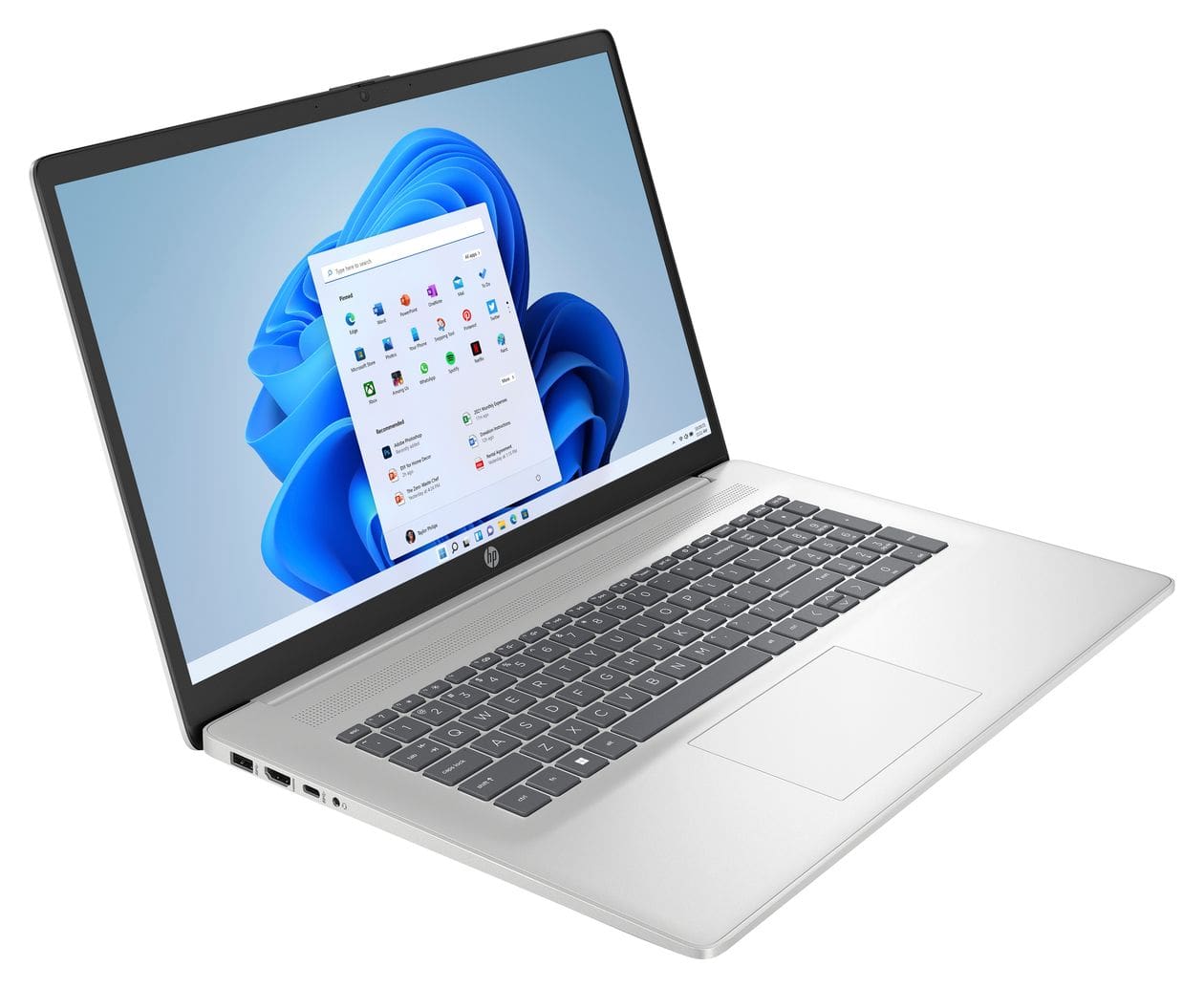 17-cn4452ng Full HD Notebook 43,9 cm (17.3 Zoll) 1920 x 1080 Pixel 512 GB SSD Windows 11 Home Intel Core 5 max. 5 GHz  (Silber) 