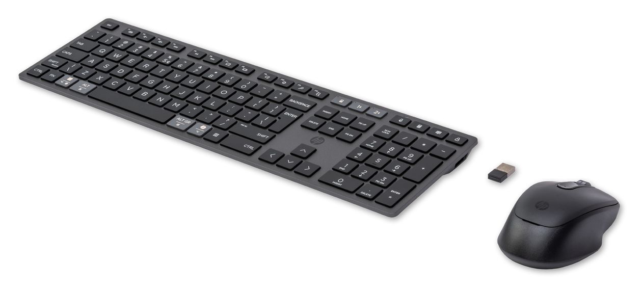 720 Home Tastatur USB + Bluetooth 2.4 GHz  (Schwarz) 