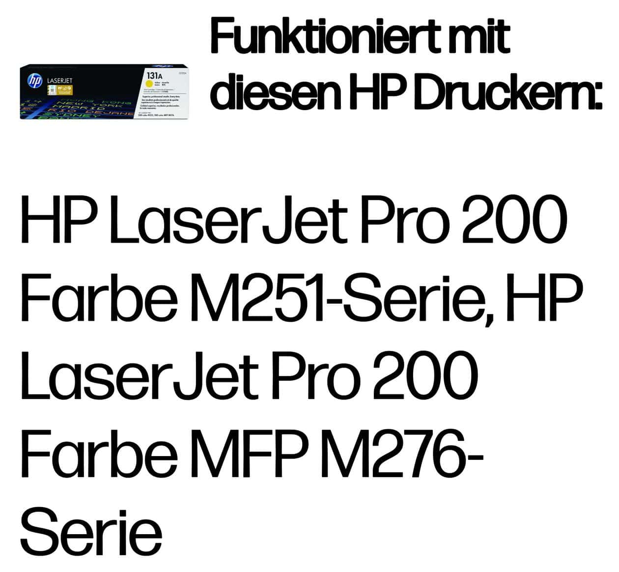 Nr.131A Druckerpatronen Gelb 