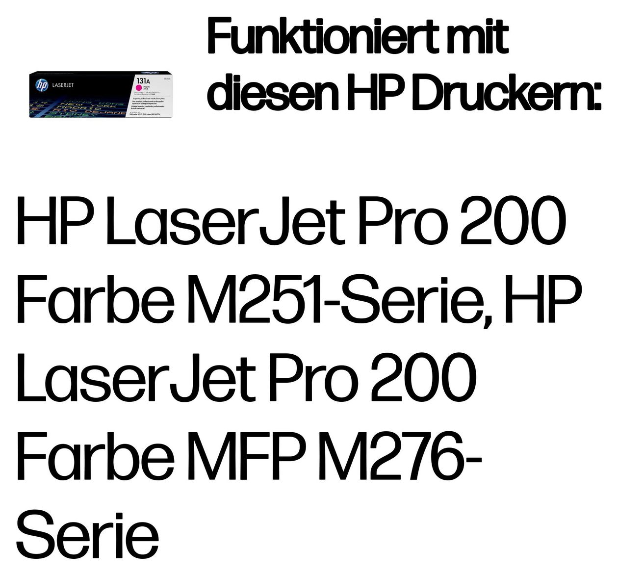 Nr.131A Druckerpatronen Magenta 