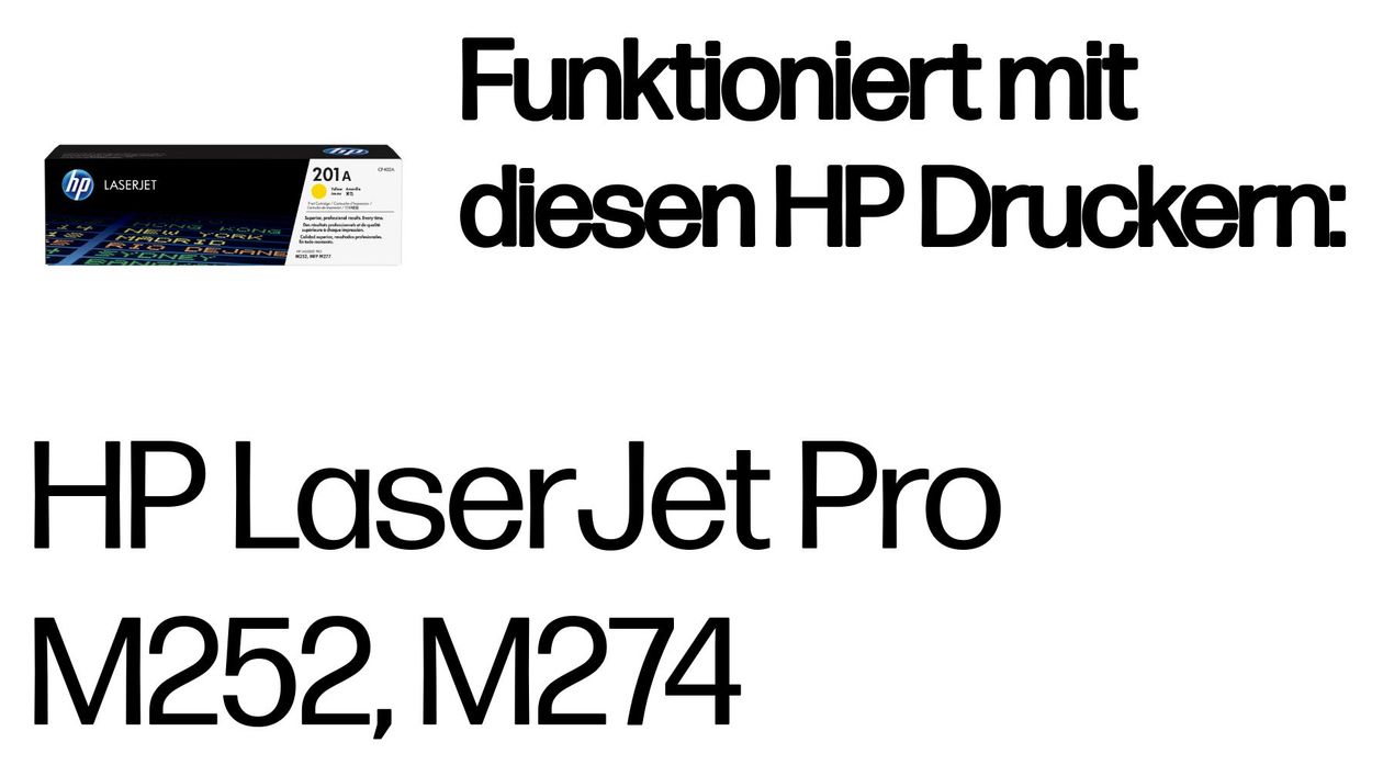 Nr.201A Druckerpatronen Gelb 