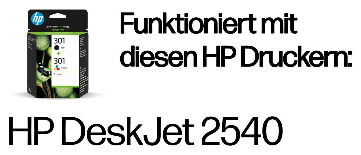 Nr.301 Druckerpatronen Schwarz, Cyan, Magenta, Gelb 170 Seiten 