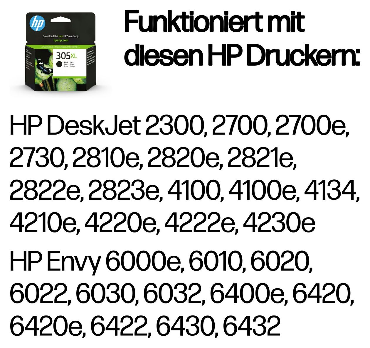 Nr.305XL originale Druckerpatronen Schwarz 4 ml 240 Seiten 