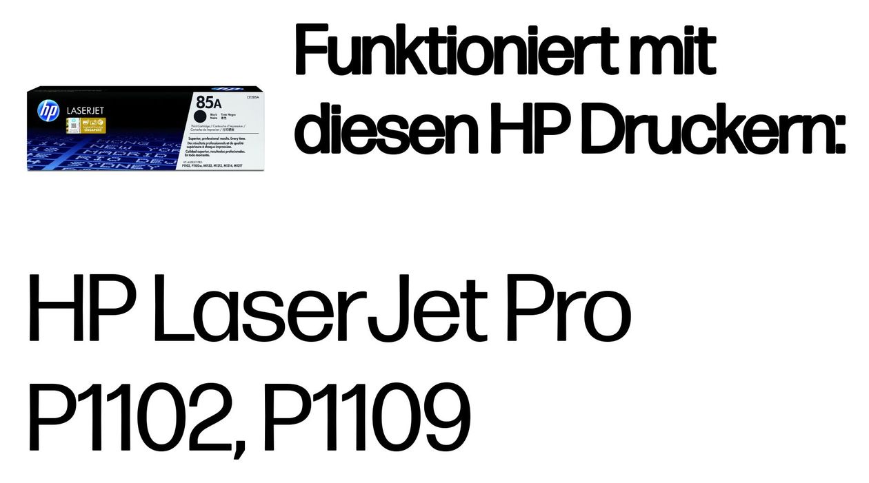 Nr.85A Druckerpatronen Schwarz 