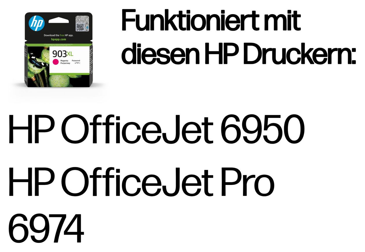 Nr.903XL Druckerpatronen Magenta 8,5 ml 