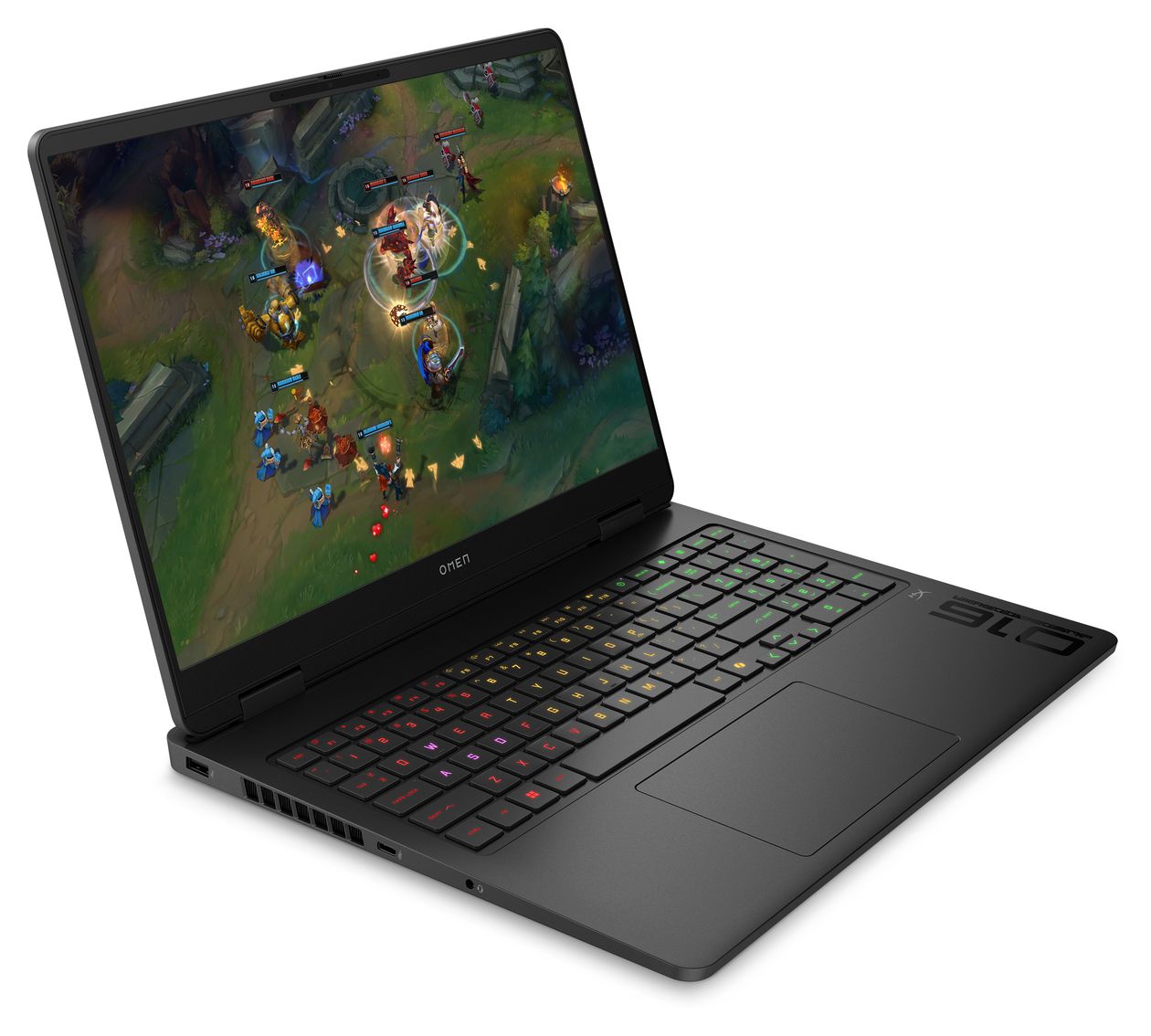 Omen 16-ap0690ng 2K Ultra HD Notebook 40,6 cm (16 Zoll) 1920 x 1200 Pixel 32 GB Ram 1 TB SSD Windows 11 Home AMD Ryzen 9 max. 5,3 GHz NVIDIA GeForce RTX 5070  (Schwarz) 
