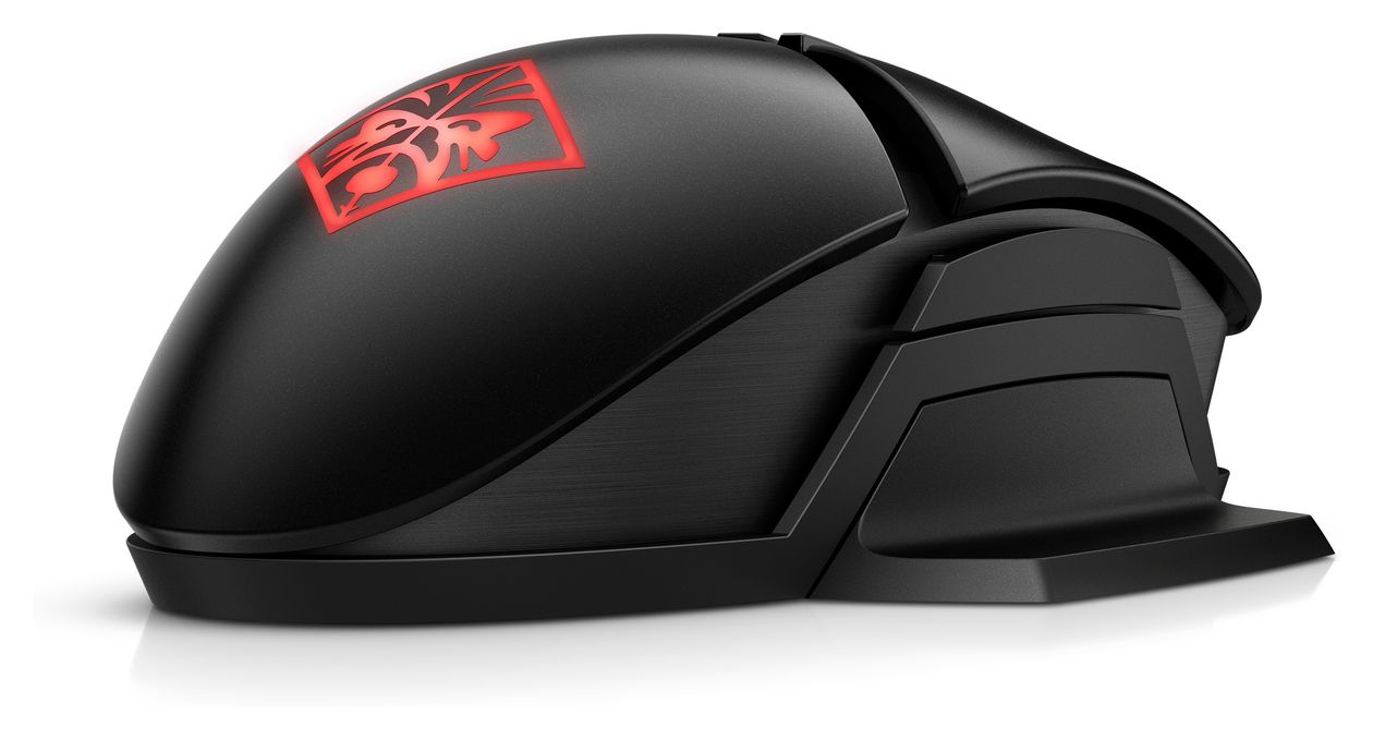 Omen Photon 16000 DPI Gaming Maus Optisch  (Schwarz) 
