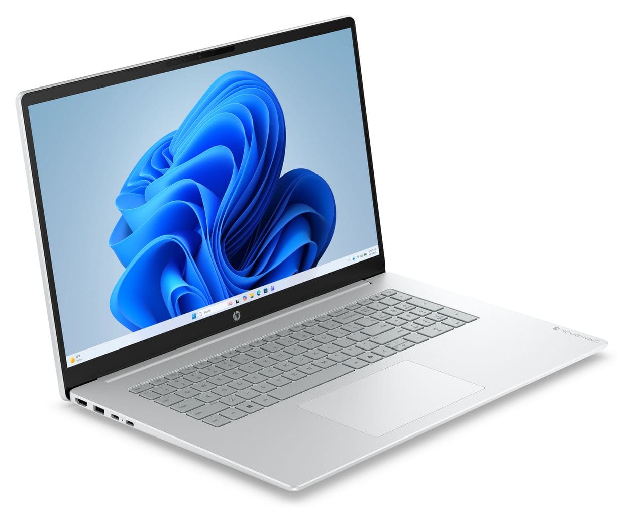 OmniBook 3 17-dk0551ng Full HD Notebook 43,9 cm (17.3 Zoll) 1920 x 1080 Pixel 1 TB SSD Windows 11 Home Intel Core 5 max. 5 GHz  (Grau, Silber) 