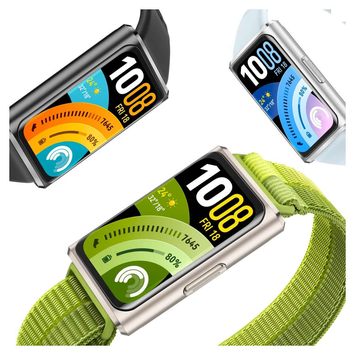 Band 11 Pro Aktivitäts-Trackerarmband  (Silber) 
