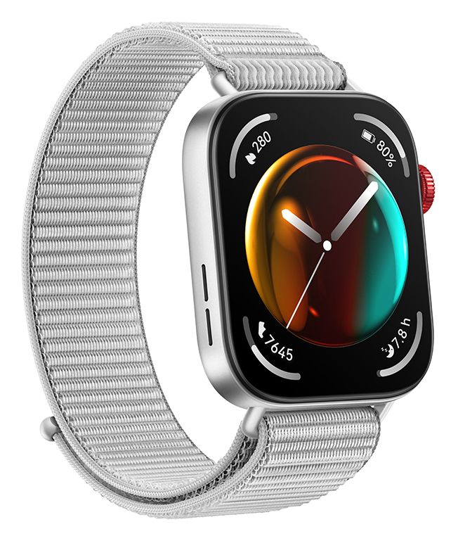 Watch Fit 3 Digital 43.2 mm  Smartwatch Rechteckig 240 h 347 ppi  (Silber) 